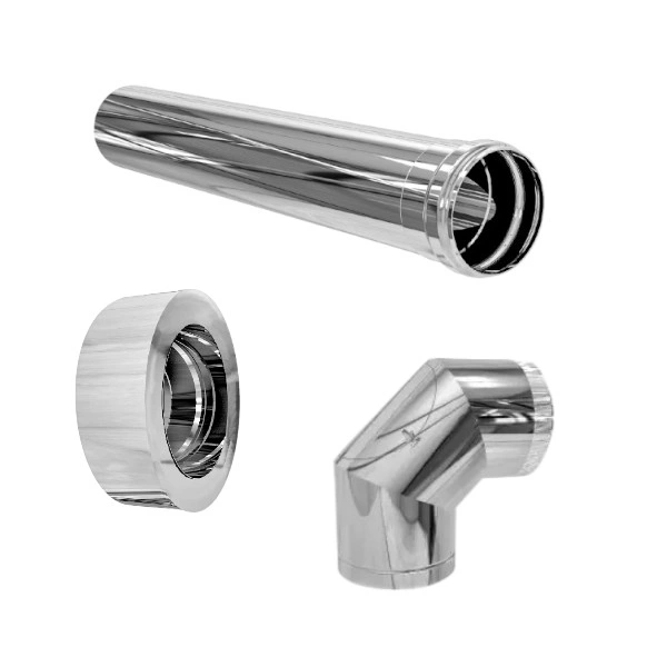 Dimovod za pelete - inox